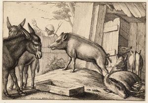 640px-Wenceslas_Hollar_-_Pigs_and_donkeys